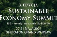 Sustainable Economy Summit - kiedy?