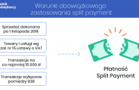 Obowiązkowy split payment - warto wiedzieć