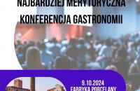 Konferencja gastronomii - kiedy?