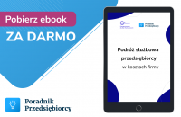 podróż służbowa przedsiębiorcy - w kosztach firmy