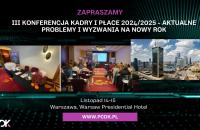 III Konferencja Kadry i Płace 2024/2025