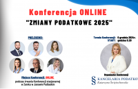 Konferencja zmiany podatkowe - kiedy?