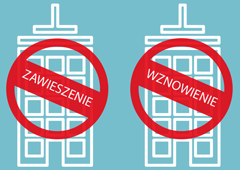 Zawieszenie i wznowienie działalności