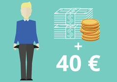 Czy można dłużnika obciążyć większą kwota niż 40 euro - rekompensata za długi