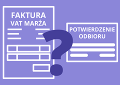 Czy dla korekty faktury VAT marża potrzebne jest potwierdzenie odbioru?