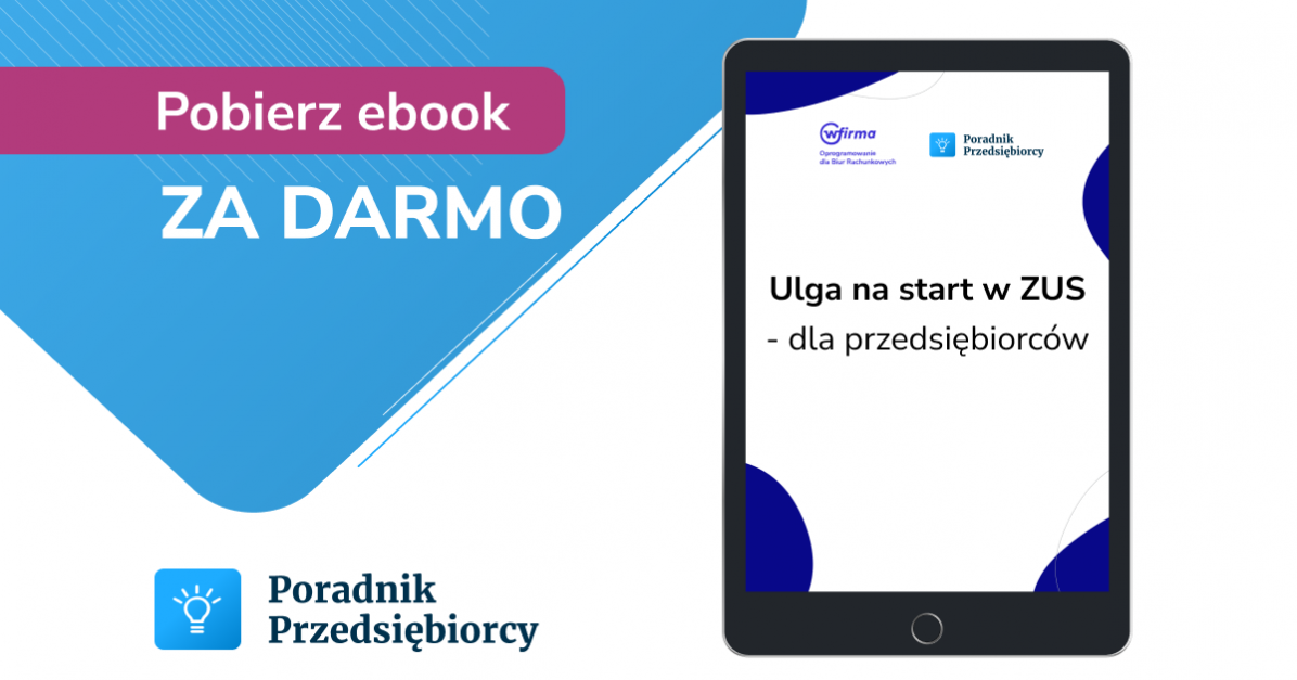 Ulga Na Start W Zus Pobierz Darmowy Ebook