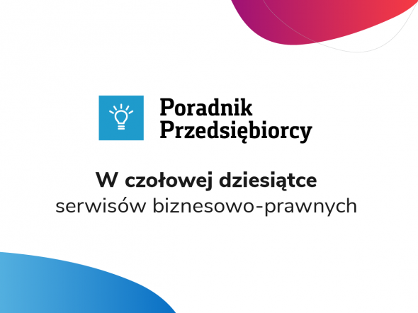 Poradnik Przedsiębiorcy w TOP 10 w Polsce