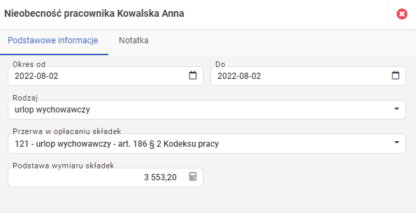 Wniosek o urlop wychowawczy - wzór z omówieniem