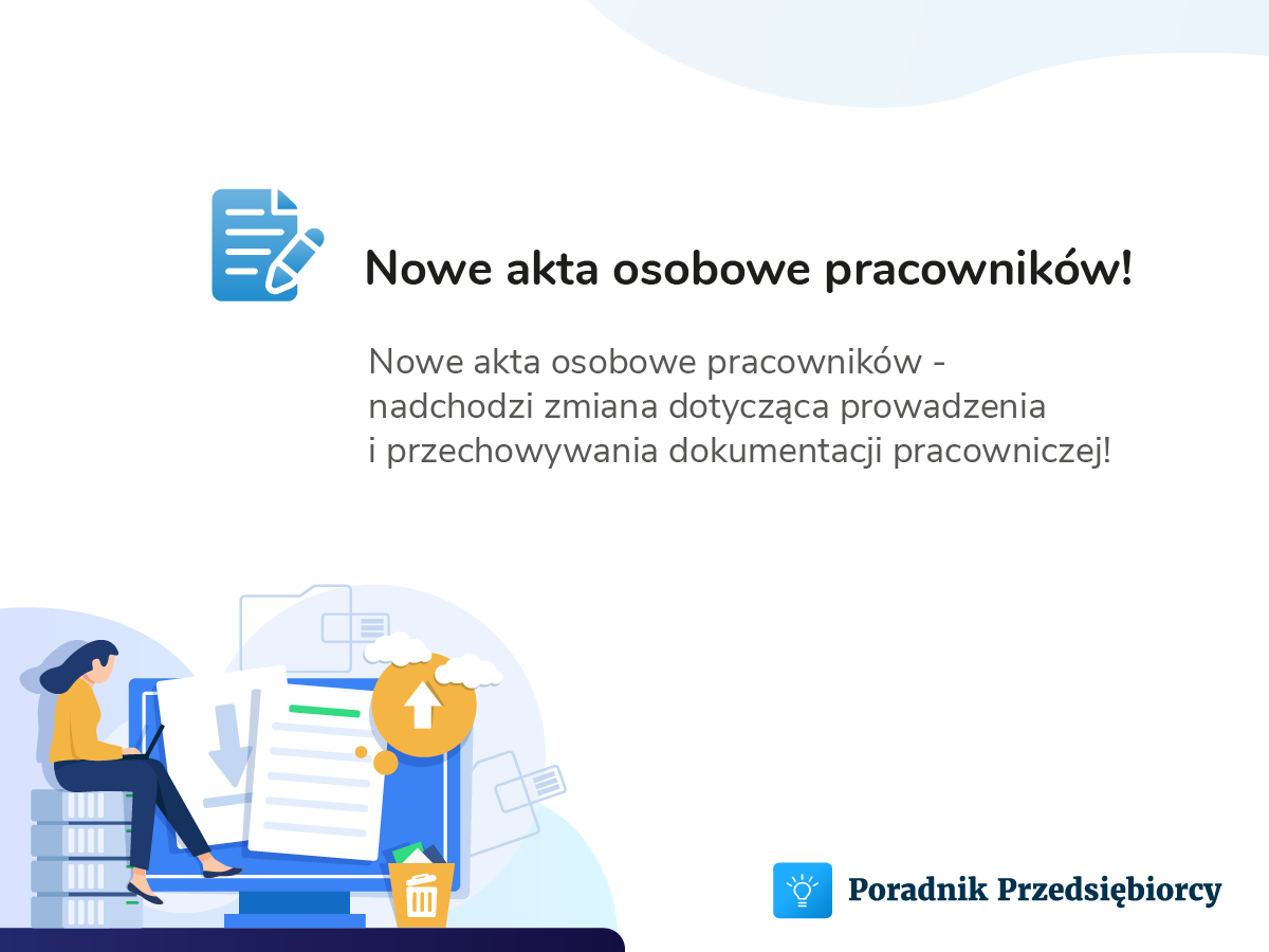 Nowe akta osobowe pracowników!