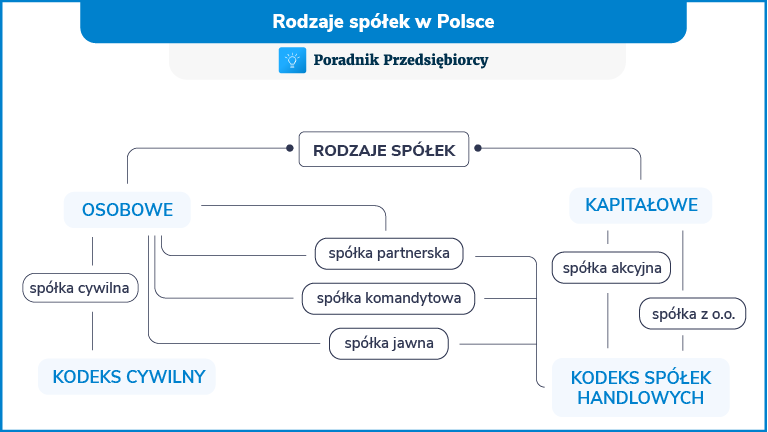 Rodzaje spółek w Polsce - wszystko co warto wiedzieć