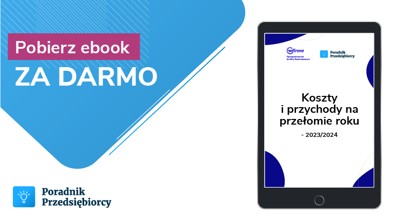 Koszty i przychody na przełomie roku - 2023/2024