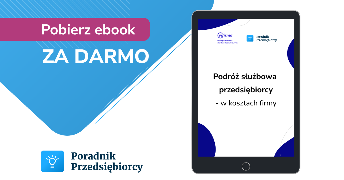 Podróż służbowa przedsiębiorcy - w kosztach firmy