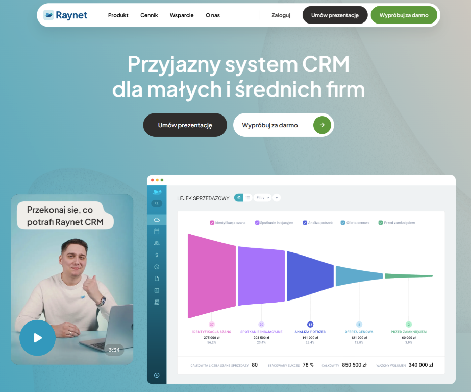 Ranking CRM: 7 Najlepszych Systemów CRM na 2026