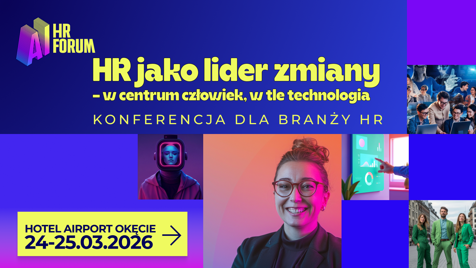 AI HR Forum 2026 – HR jako lider zmiany. W centrum człowiek, w tle technologia!