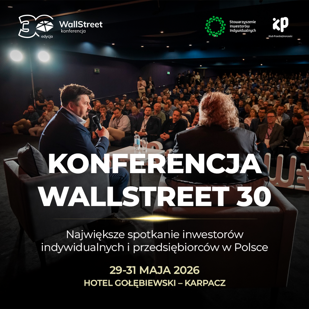 Jubileuszowa Konferencja WallStreet 30 już w maju. Największe spotkanie inwestorów indywidualnych w Polsce wraca do Karpacza