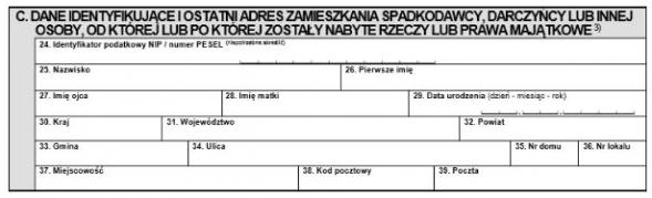 FORMULARZ SD-Z2 PDF