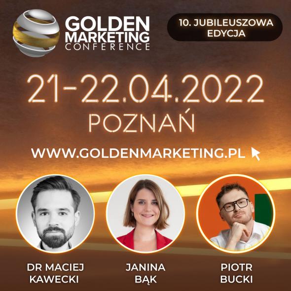 Sztuczna inteligencja w marketingu, czyli Golden Marketing Conference