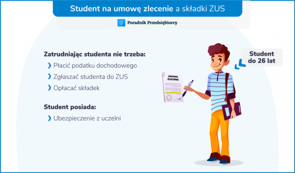 Student na umowie zlecenie a składki ZUS - Korzyści z zatrudnienia studenta